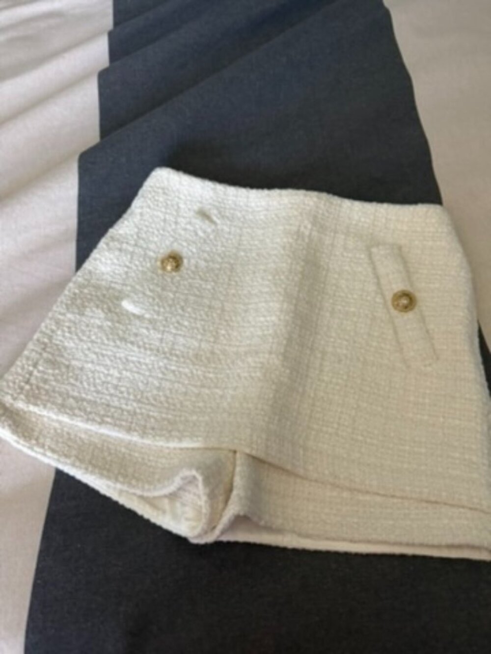 Maje Cream Skort